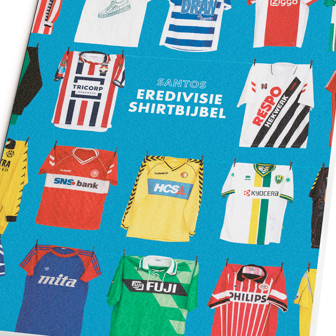 Santos Eredivisie shirtbijbel